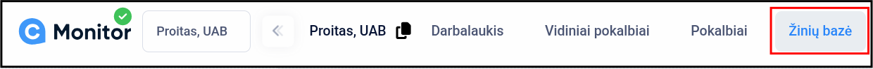 CMonitor Žinių Bazė